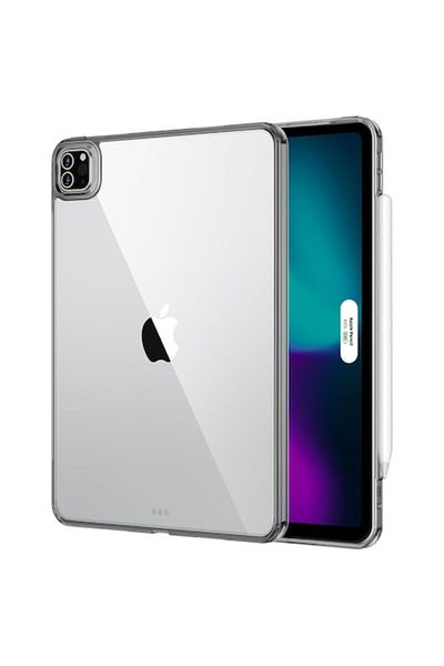 Dali Protective Case for Apple iPad Pro 11 2024, Classic Hybrid, Black Transparent Edges, TPU