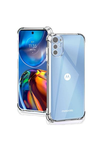 Dali Protective Case Compatible with Motorola Moto E32/E32s/Moto G22, ShockProof, Reinforced Corners, Cle