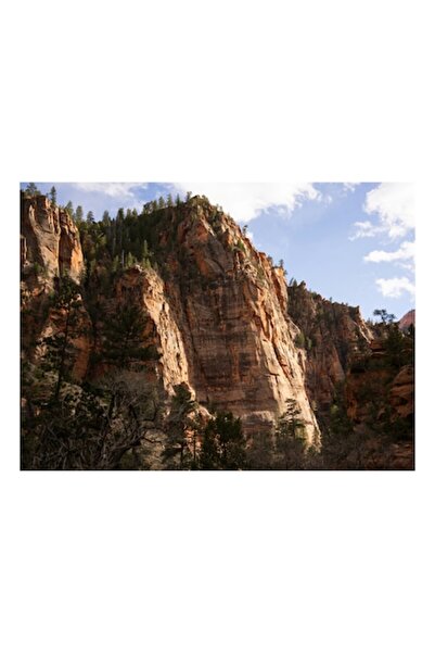 OEM Pictură pe pânză, „Lumina divină reflectată pe stânci”, Natură, Stânci, V...