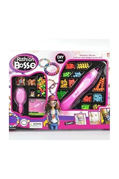 rexa مجموعة مجوهرات وتصفيف شعر من خرز الأميرة - لعبة تظاهرية إبداعية للبنات