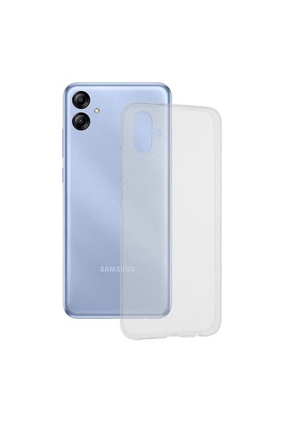 Dali Protective Case Compatible with Samsung Galaxy A04e/M04, Clear Silicone, Transparent