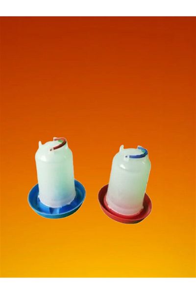 TEKPLAST Chick Feeder 3 kg + Chick Drinker 3 Lt (for Quail, Chick, Turkey Chick and Duck Chick)