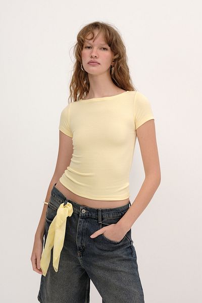 Addax Short Sleeve Modal T-Shirt P4298-S7
