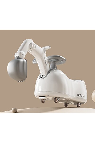 Flippy 3-in-1 Ride-On (Excavator/Rocker/Yo-Yo), 1-3 years, Plastic, White