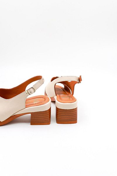 Venüs Women's Daily Leather Sandals Vn11510Y Beige