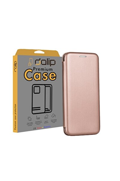 dalip Husa pentru iPhone 12 Pro Max, Cinema Book, Piele , RoseGold