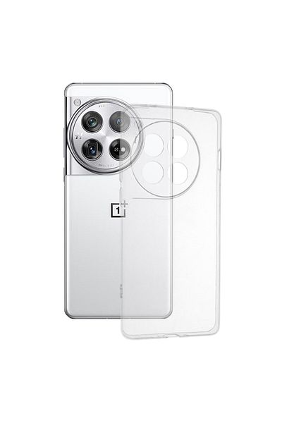 Techsuit Husa pentru OnePlus 12 - Clear Silicone - Transparent