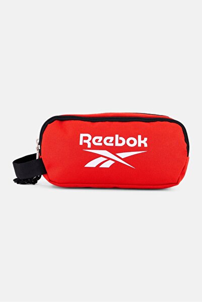 Reebok حقيبة أدوات الزينة متعددة الأغراض بشعار العلامة التجارية للرجال، باللو...