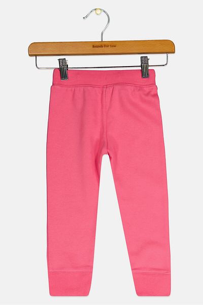 GAP Toddlers Girl Brand Logo Sweatpants, Pink