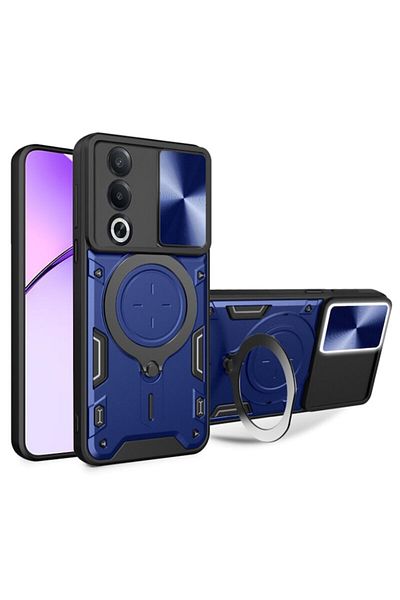 Dali Husă de protecție compatibilă cu Oppo A80 5G, CamGuard Pro, albastru-negru