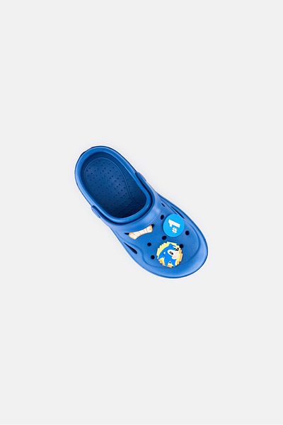 Sonic Kids Boy The Hedgehog Slip On Clogs, Blue