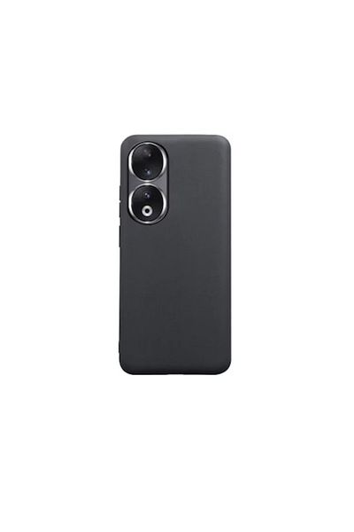 Dali Protective case compatible with Honor 90, silicone, Candy, Black