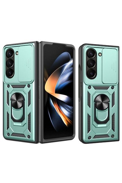Dali Protective Case for Samsung Galaxy Z Fold5, CamShield Series, Magnetic Ring, Camera Protection, Rein