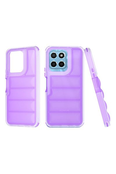 Dali Protective Case Compatible with Honor X6/X8 5G/70 Lite, Wave Shield, TPU, Purple