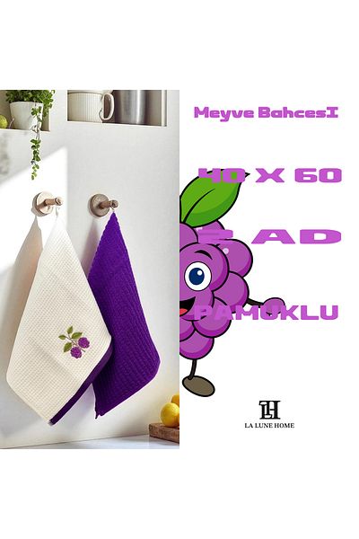 la lune home COȘ DE FRUCTE PROSOP DE BUCĂTĂRIE