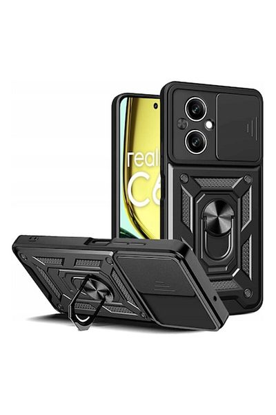 Dali Protective Case for Realme C67 4G, CamShield Series, with Magnetic Ring, Camera Protection, Reinforc