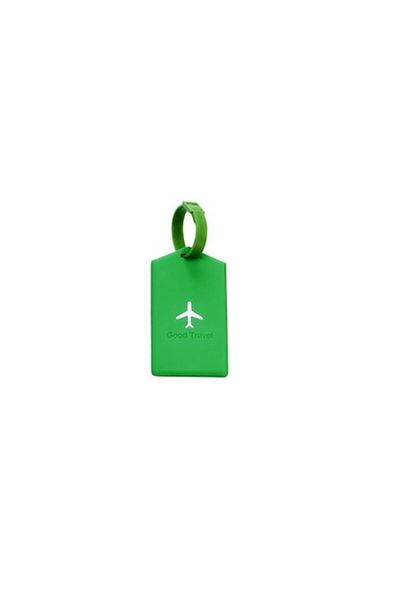 dalip Luggage Tag, PVC, 11.8x6.5cm, Green