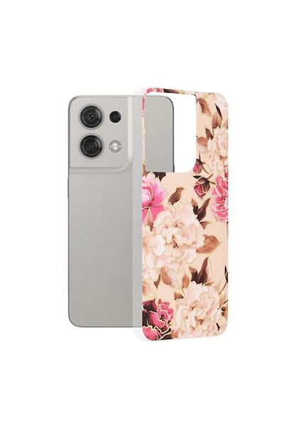 Dali Protective Case Compatible with Oppo Reno 8, Marble Series, TPU, Mary Berry Nude, Multicolor