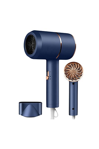 dalip Uscător de păr compact Dalip, 730W, 2 viteze, 3 niveluri de temperatură, aer rece, concentrator detașabil, E