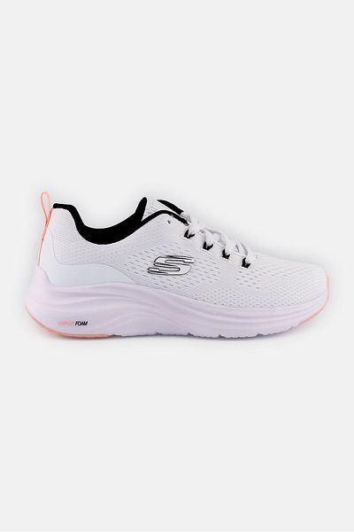 SKECHERS حذاء نسائي خارجي برباط Vapor Form، أبيض