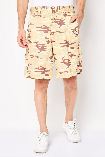 Diesel Men Camouflage Basic Shorts, Multicolor