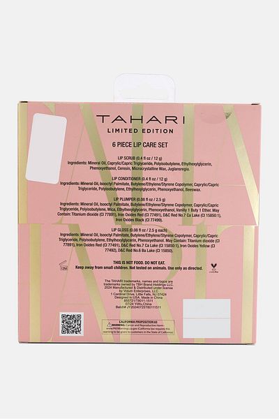 Tahari 6 Piece Of Lip Care Set, 12g