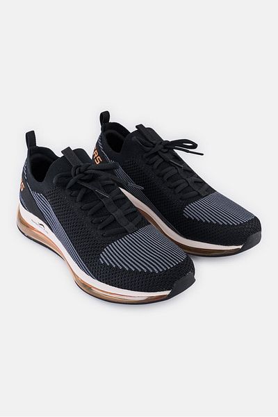 SKECHERS Men Vestkio Lace Up Training Shoes, Black