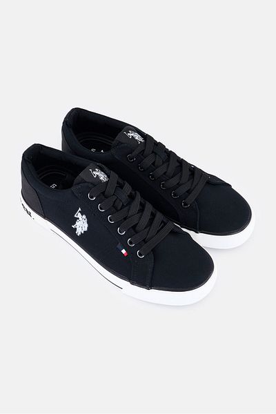 U.S. Polo Assn. Men Teo Tex 4 Fx Lace Up Outdoor Shoes, Black