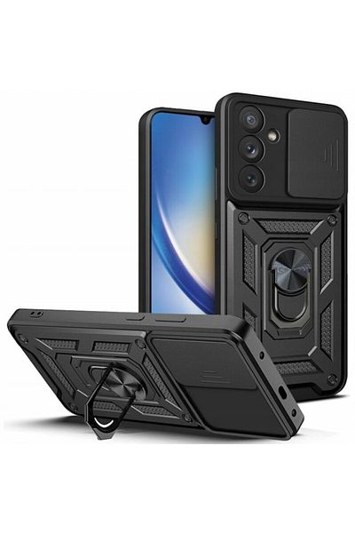 Dali Protective Case Compatible with Samsung Galaxy A34 5G, CamShield Series, Black