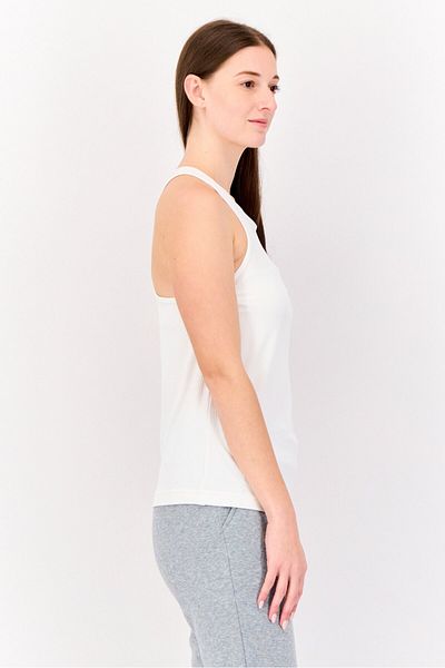 Reebok Women Classic Fit Brand Logo Training Top, White