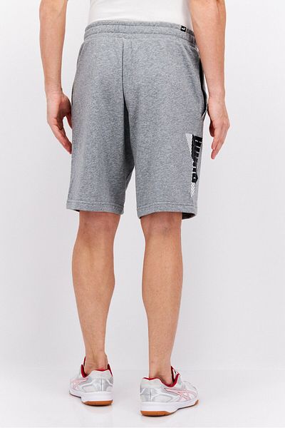 Puma Men Sportswear Fit Drawstring Outdoor Shorts, Grey