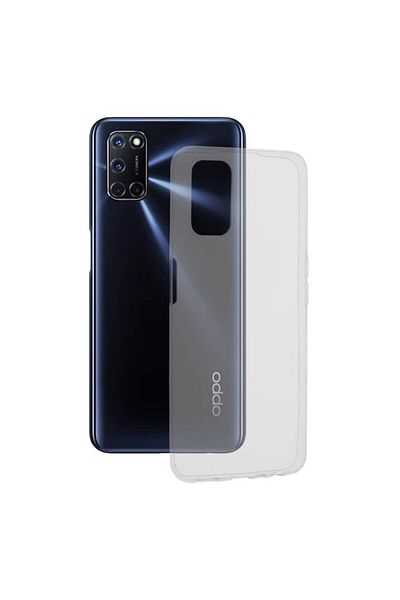 Dali Protective Case Compatible with Oppo A52 4G/A72 4G, Clear Silicone, Transparent