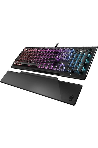 Dali Gaming Keyboard with RGB Lights AIMO, Detachable Wrist Support, USB A Connector, 109 Keys, 1.8m Cabl