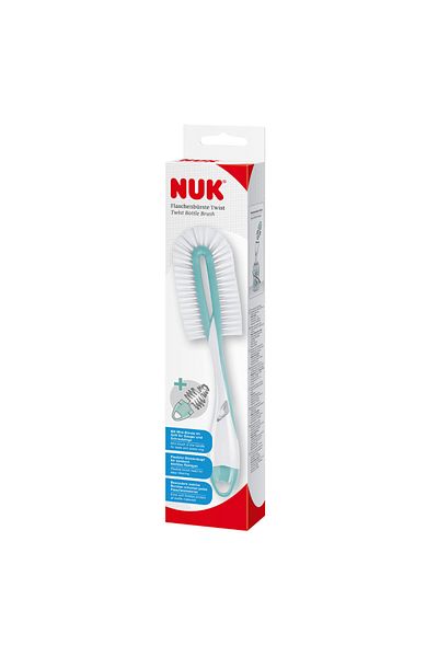 Nuk Twist 2-in-1 brush for bottles and teats