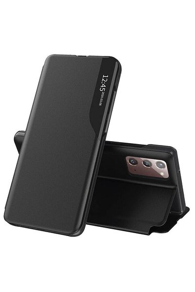 Dali Protective Case Compatible with Samsung Galaxy Note 20/Note 20 5G, eFold, Leather, Black