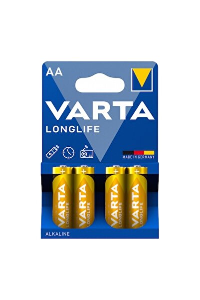 Varta Set de 4 baterii Varta, durată lungă de viață, 4xAA