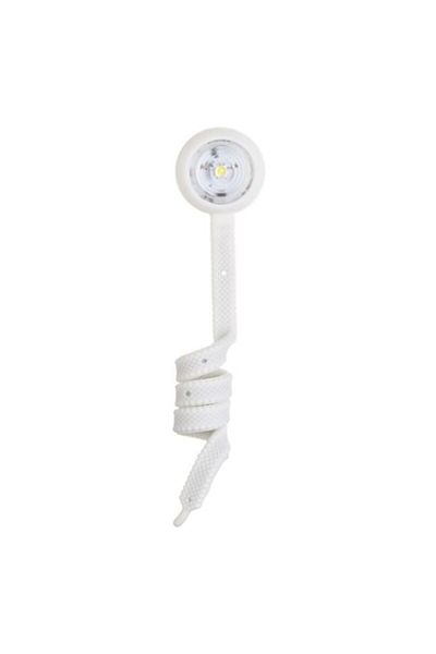 Dali Lampă de citit cu clemă flexibilă, tip dantelă, LED, 3x26cm, albă