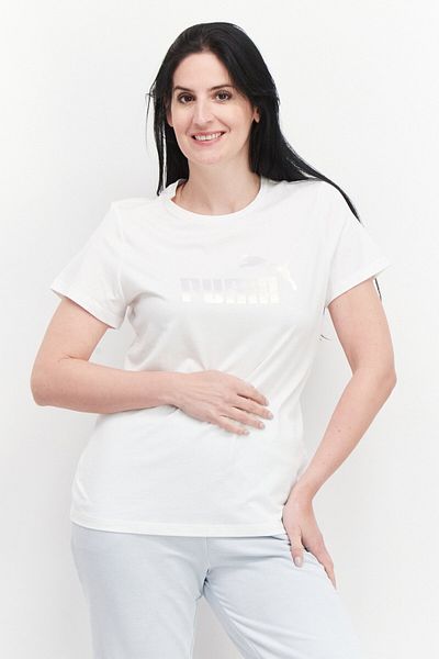 Puma Women Sportswear Fit Short Sleeve Training T-Shirt, White