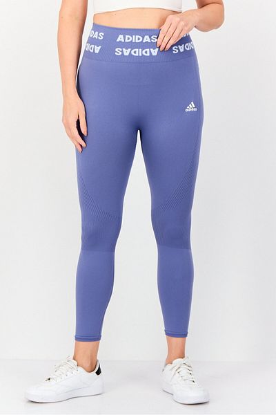 adidas Women Sportswear Fit High Rise Training Tights, Purple