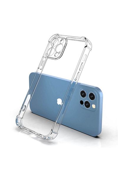 Dali Protective Case Compatible with Apple iPhone 11 Pro Max, ShockProof, Clear Silicone, Transparent