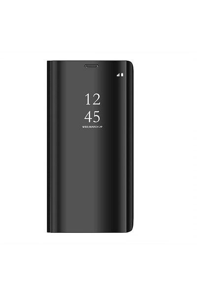 Dali Husă de protecție cu clapă pentru Realme 2 Pro, Clear View, plastic, neagră