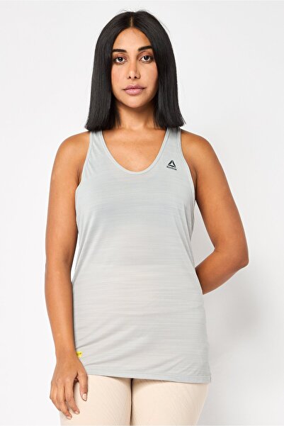Reebok Women Sportswear Fit Sleeveless Training Tank Top, Grey