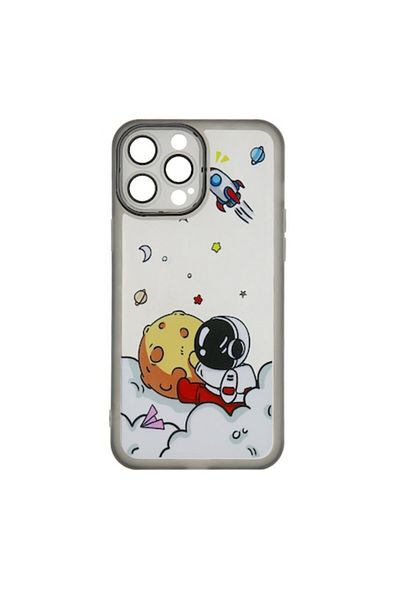 Dali Protective Case for Xiaomi Redmi 12C / Redmi 11A, Space Model, Ultra Trendy, Silicone, Multicolor