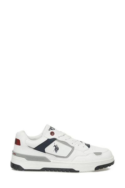 U.S. Polo Assn. SUA Polo Assn. CHAIN ​​5PR 102020945 Pantofi pentru bărbați, alb, 40-45