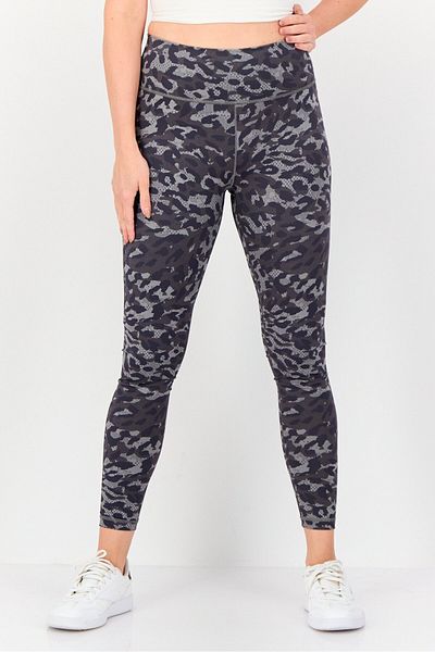 adidas Women Sportswear Fit Camouflage Training Leggings, Multicolor
