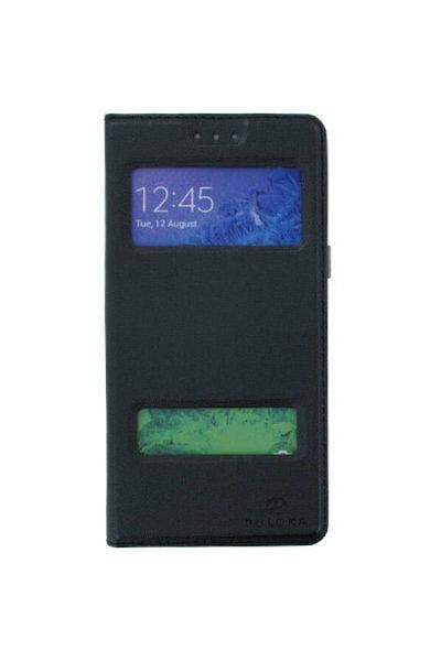 Dali Protective Flip Cover Case for Samsung Galaxy A5 2015, Textile, Black