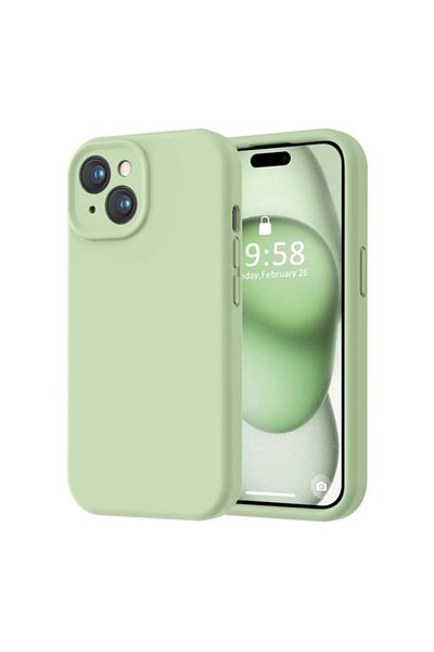 Dali Protective Case for Samsung Galaxy S23 Ultra, SoftFlex, Silicone, Mint Green