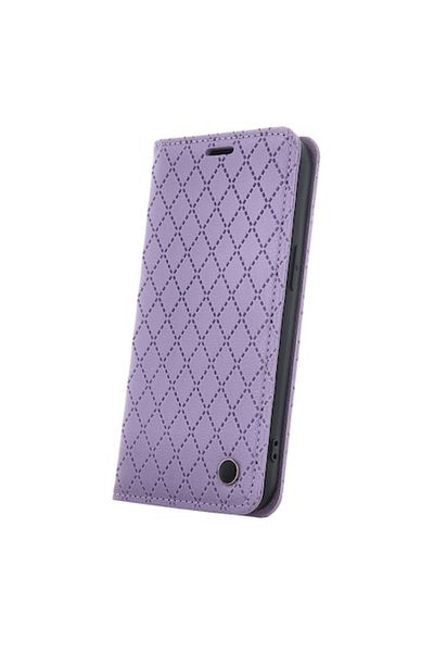 Dali Flip Cover Protective Case for Xiaomi Redmi Note 12 4G, Smart Caro, Snap-On, Textured, Leather,