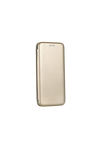 Dali Protective Flip Cover for Samsung Galaxy A8 2018, Super Slim Cover, -Leather, Gold