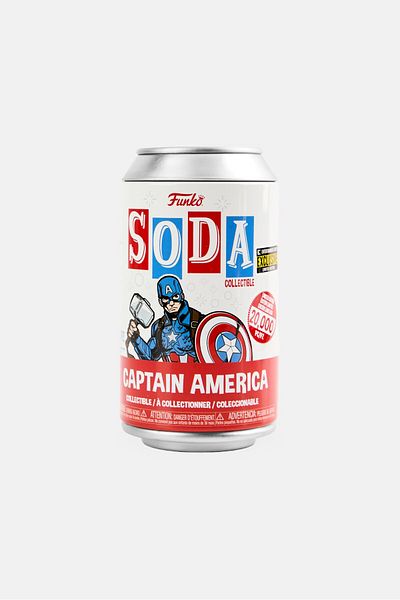 Funko Marvel Soda Captain America Collectible Toy